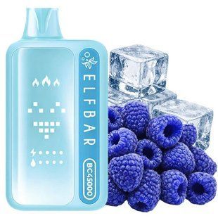 Elf Bar BC 45000 Синяя Малина Лед (Blue Razz Ice) bc45000-14 фото