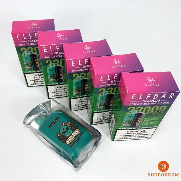ELF BAR GH 23000 Малина Арбуз Лимон (Raspberry Watermelon Lemon) gh23000-10 фото