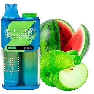 Elf Bar BC 20000 Кисле Яблуко Кавун (Sour Apple Watermelon) ws99662-14 фото