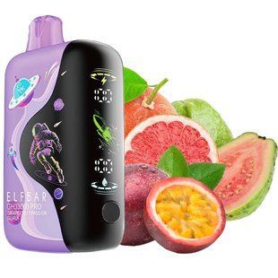 Elf Bar GH 33000 PRO Грейпфрут Маракуя Гуава (Grapefruit Passion Guava) gh33000-6 фото