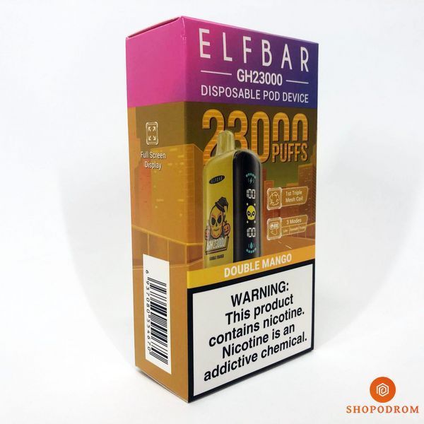 ELF BAR GH 23000 Подвійне Манго (Double Mango) gh23000-19 фото