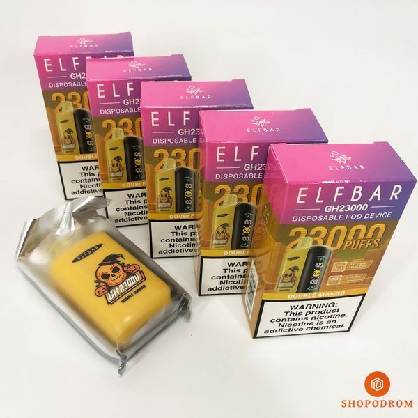 ELF BAR GH 23000 Подвійне Манго (Double Mango) gh23000-19 фото