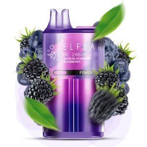 Elf Bar BC 20000 5%. Кислая Ежевика Черника (Sour Blackberry Blueberry) ws99662-15 фото