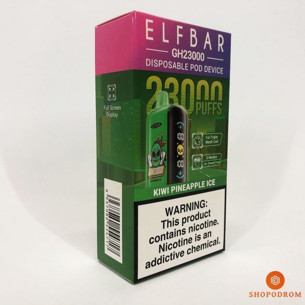 ELF BAR GH 23000 Киви Ананас Лед (Kiwi Pineapple Ice) gh23000-20 фото