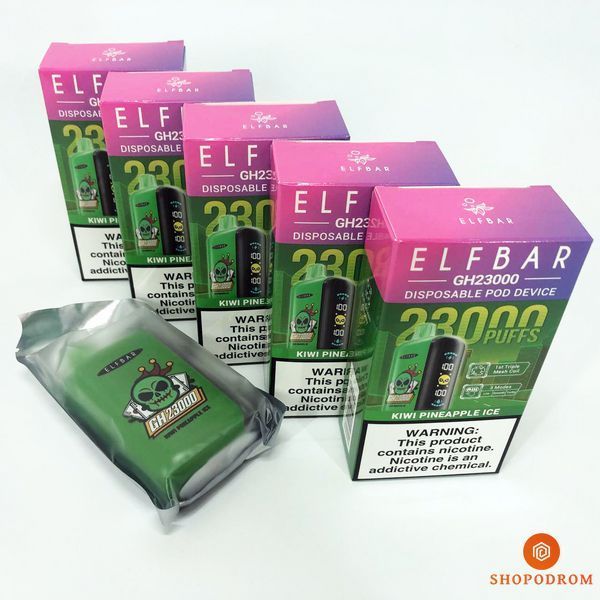 ELF BAR GH 23000 Киви Ананас Лед (Kiwi Pineapple Ice) gh23000-20 фото