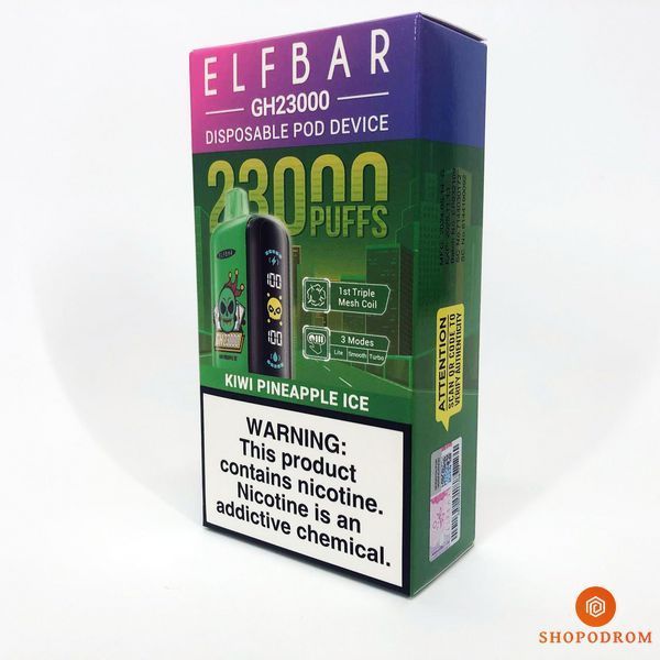 ELF BAR GH 23000 Киви Ананас Лед (Kiwi Pineapple Ice) gh23000-20 фото