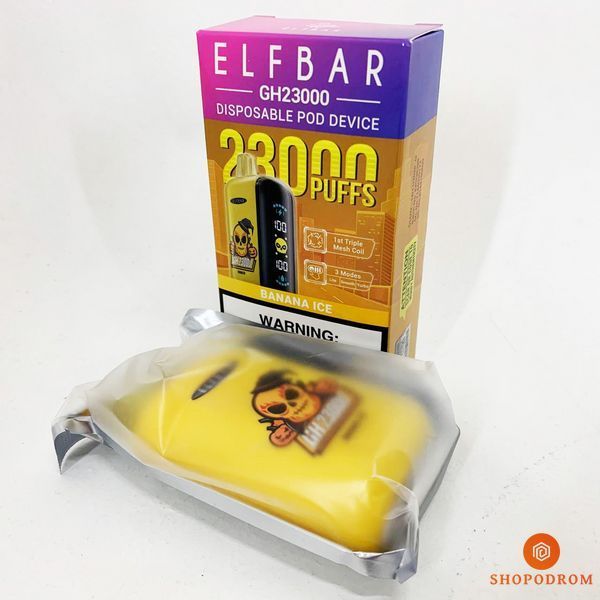 ELF BAR GH 23000 Банан Лід (Banana Ice) gh23000-33 фото