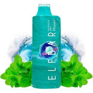 ELF BAR Planet 25000 Мятный Морской Бриз (Sea Breeze Mint) pl25000-10 фото