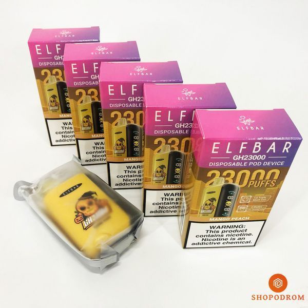 ELF BAR GH 23000 Манго Персик (Mango Peach) gh23000-22 фото