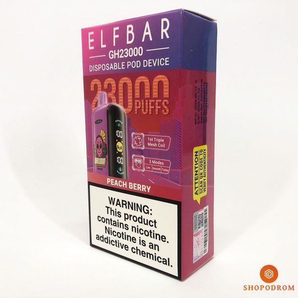 ELF BAR GH 23000 Персик Ягоди (Peach Berry) gh23000-23 фото