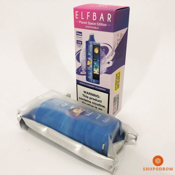 ELF BAR Planet 25000 Кислая Ежевика Черника (Sour Blackberry Blueberry) pl25000-11 фото