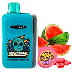 ELF BAR GH 23000 Арбузная жевательная резинка (Watermelon Bubble Gum) gh23000-25 фото