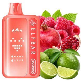 Elf Bar BC 45000 Гранат Малина Лайм (Pomegranate Raspberry Lime) bc45000-15 фото