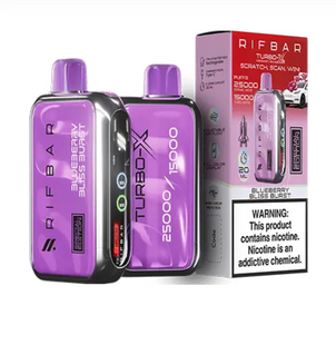Rif Bar TURBO-X 25000 Сочная Черника (Blueberry Bliss Burst) ws23392-14 фото
