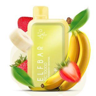 Elf Bar BC 10000 Полуниця Банан (Strawberry Banana) ws25661-22 фото