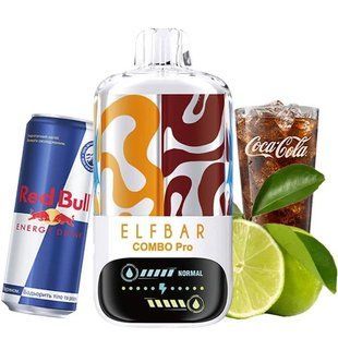 Elf Bar Combo Pro 30000 Elf Bull & Lime Cola (Энергетик Лайм Кола) sd0003 фото