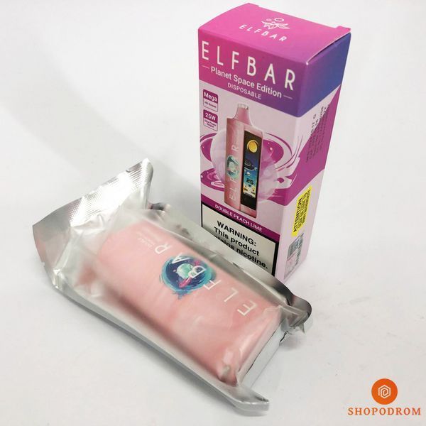 ELF BAR Planet 25000 Подвійний Персик Лайм (Double Peach Lime) pl25000-3 фото