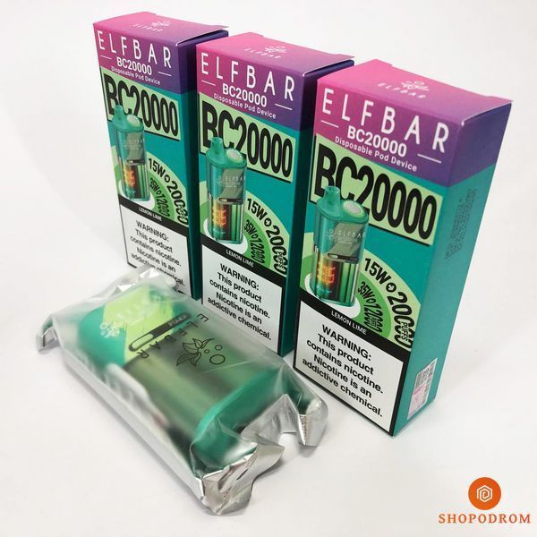 Elf Bar BC 20000 Лимон Лайм (Lemon Lime) ws99662-7 фото