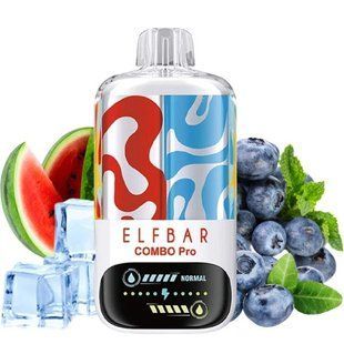 Elf Bar Combo Pro 30000 Watermelon Ice & Blueberry (Арбуз лед Черника) sd0010 фото