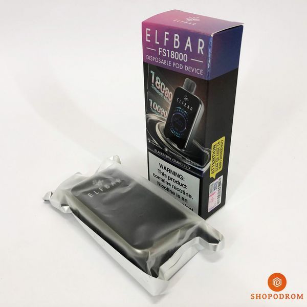 ELF BAR FS 18000 5%. Ожина Журавлина (Blackberry Cranberry) fs18000-20 фото