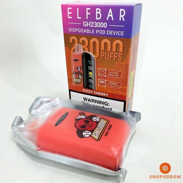 ELF BAR GH 23000 Шипуча Вишня (Fizzy Cherry) gh23000-42 фото