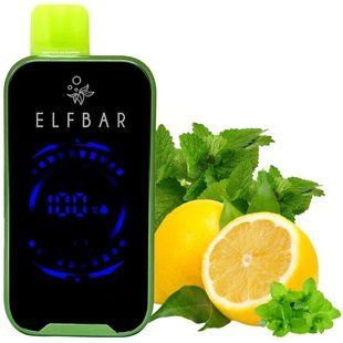 ELF BAR FS 18000 5%. Лимон Мята (Lemon Mint) fs18000-16 фото