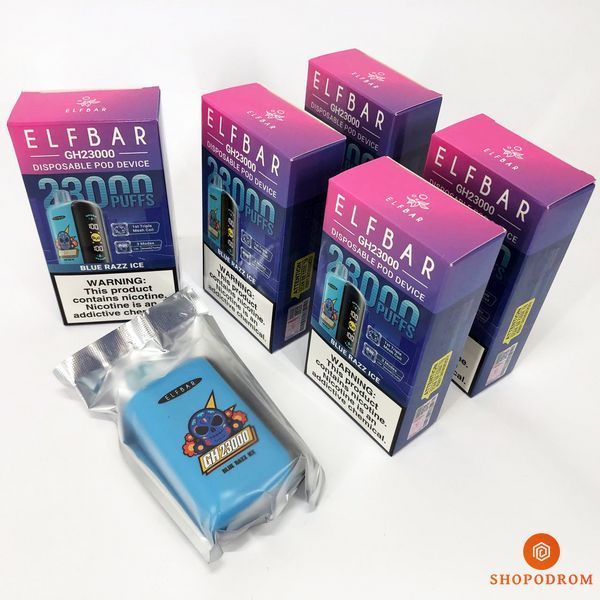 ELF BAR GH 23000 Синя Малина Лід (Blue Razz Ice) gh23000-2 фото