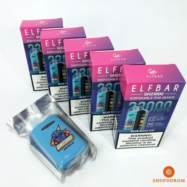 ELF BAR GH 23000 Синя Малина Лід (Blue Razz Ice) gh23000-2 фото
