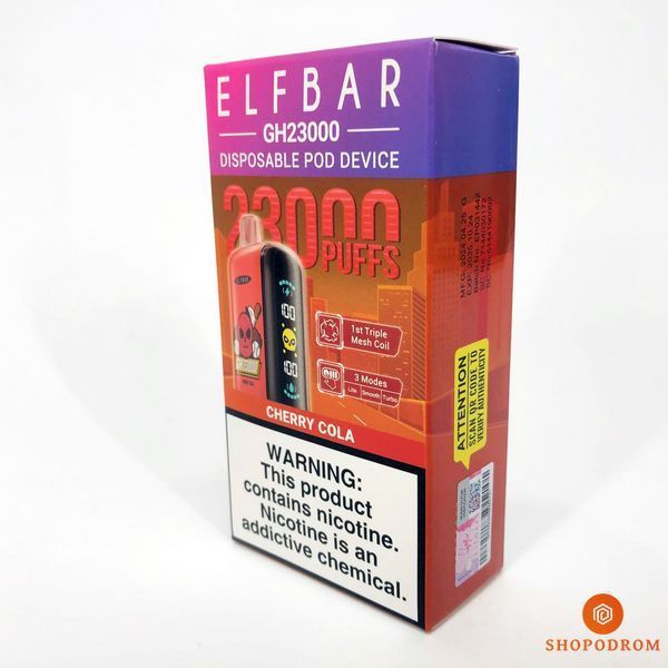ELF BAR GH 23000 Черрі Кола (Cherry Cola) gh23000-3 фото