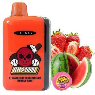 ELF BAR GH 23000 Клубнично-арбузная жвачка (Strawberry Watermelon Bubble Gum) gh23000-13 фото