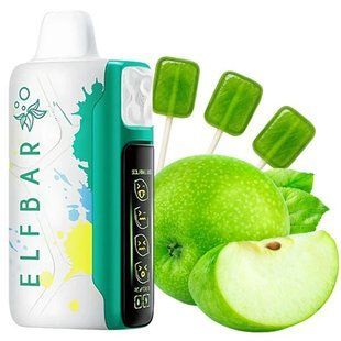 Elf Bar Sour King 30000 Яблочная Конфета (Apple Candy) ws24416-58 фото