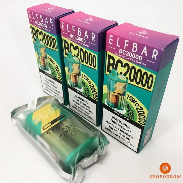 Elf Bar BC2 0000 Манго Твист (Mango Twist) ws99662-8 фото