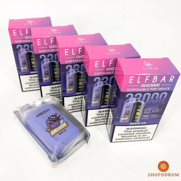 ELF BAR GH 23000 Виноград Лід (Grape Ice) gh23000-4 фото