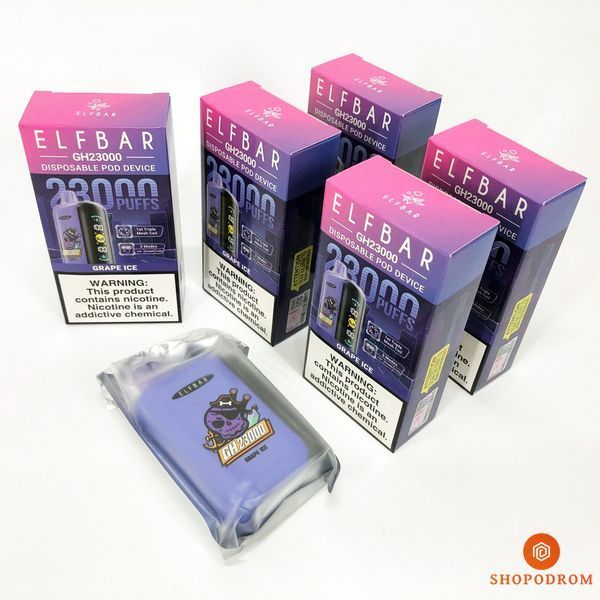 ELF BAR GH 23000 Виноград Лід (Grape Ice) gh23000-4 фото