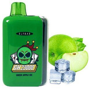 ELF BAR GH 23000 Зеленое Яблоко Лед (Green Apple lce) gh23000-5 фото