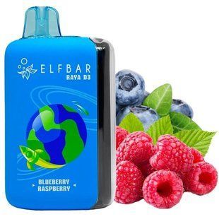 Elf Bar Raya D3 25000. Черника Малина (Blueberry Raspberry) rd3-25000-03 фото
