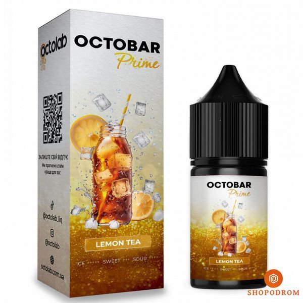 Набір Octobar Prime 30 мл Чай з лимоном (Lemon Tea) ws32574-5 фото
