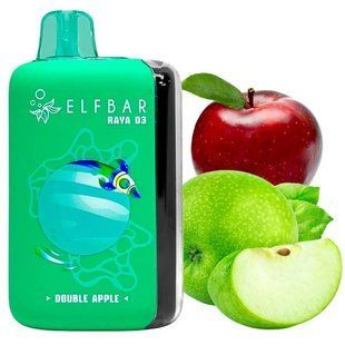 Elf Bar Raya D3 25000. Двойное Яблоко (Double Apple) rd3-25000-04 фото