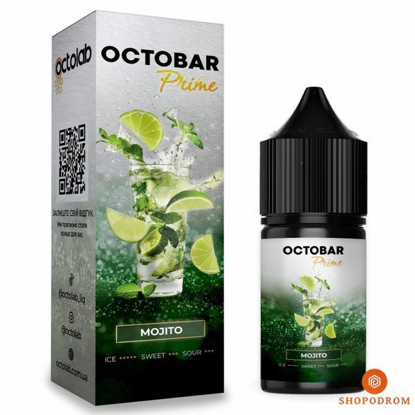 Набор Octobar Prime 30 мл Мохито (Mojito) ws32574-6 фото