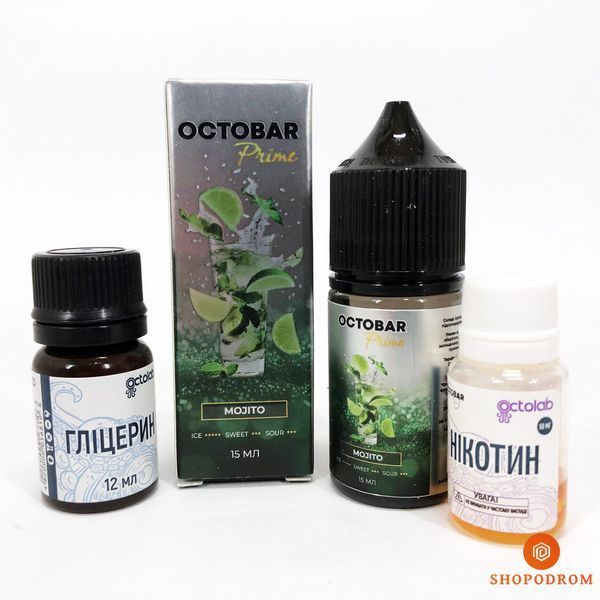 Набор Octobar Prime 30 мл Мохито (Mojito) ws32574-6 фото