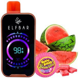 ELF BAR RAYA D2 20000. Арбузная жевательная резинка (Watermelon Bubble Gum) ws66861-11 фото