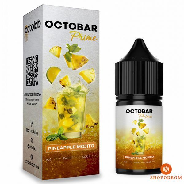 Набір Octobar Prime 30 мл Ананас Мохито (Pineapple Mojito) ws32574-7 фото