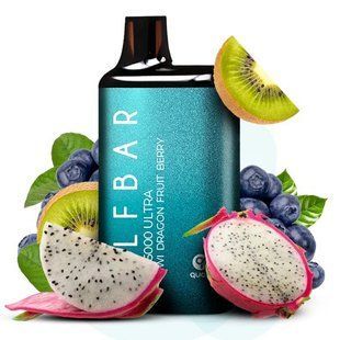 Elf Bar BC5000 Ultra Киви Драконий фрукт Ягода (Kiwi Dragon Fruit Berry) ws24965-3 фото