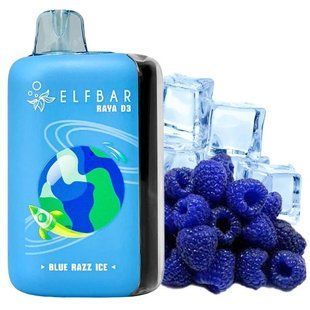 Elf Bar Raya D3 25000 Синяя Малина Лед (Blue Razz Ice) rd3-25000-23 фото