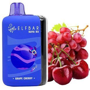 Elf Bar Raya D3 25000. Виноград Вишня (Grape Cherry) rd3-25000-06 фото
