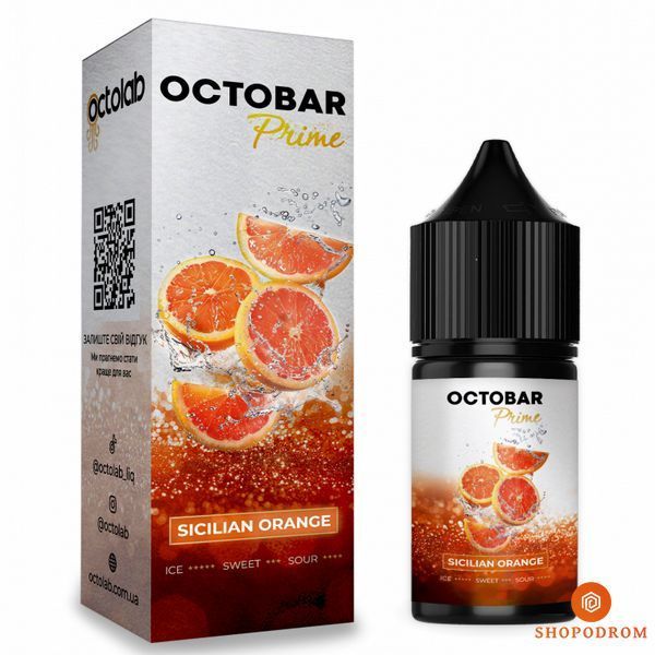 Набор Octobar Prime 30 мл Сицилийский апельсин (Sicilian Orange) ws32574-9 фото