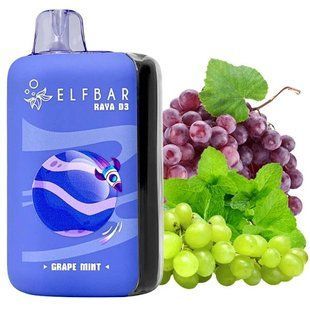 Elf Bar Raya D3 25000 Виноград Мята (Grape Mint) rd3-25000-24 фото