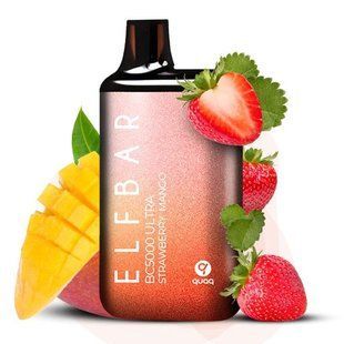 Elf Bar BC5000 Ultra Клубника Манго (Strawberry Mango) ws24965-8 фото
