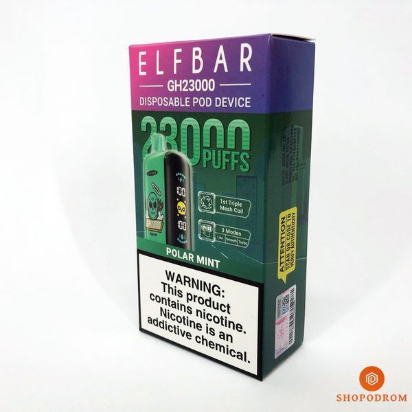 ELF BAR GH 23000 Полярная Мята (Polar Mint) gh23000-8 фото