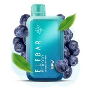 Elf Bar BC 10000 Чорниця М'ята (Blueberry Mint) bc-10000-06 фото